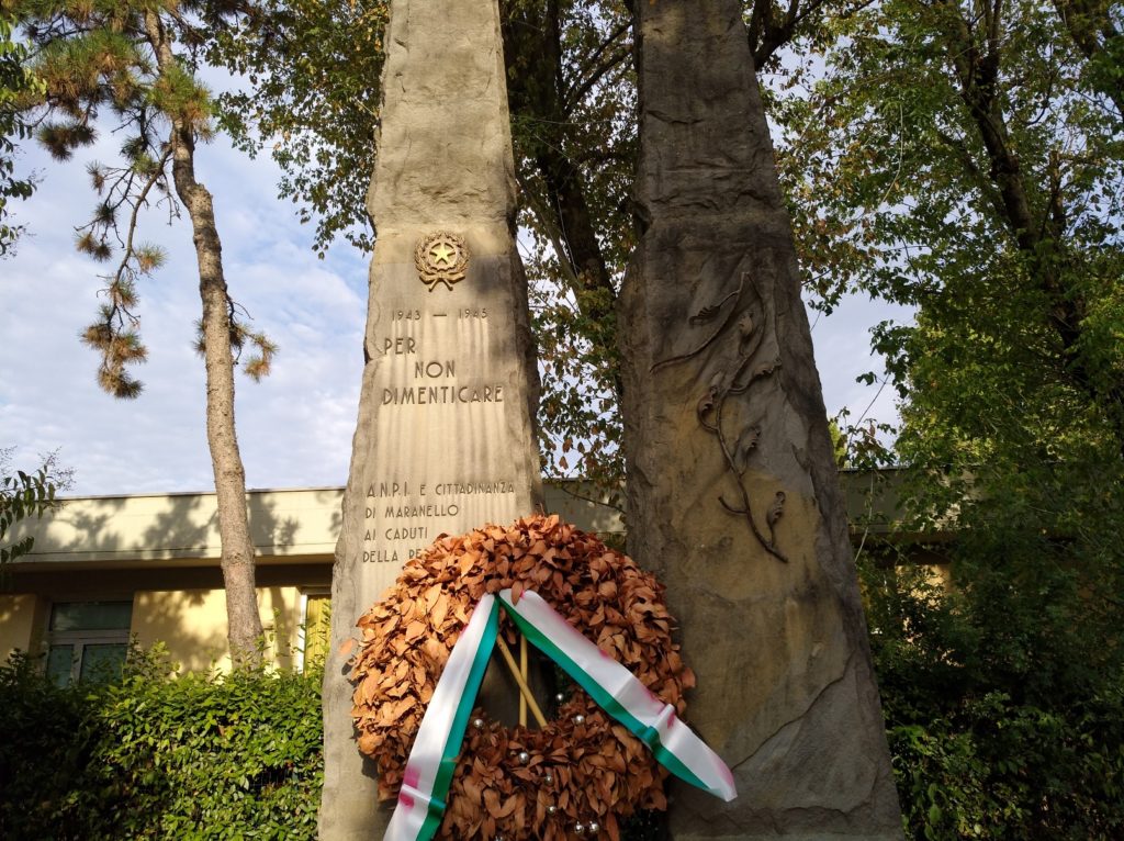 Il Monumento alla Resistenza di Maranello
