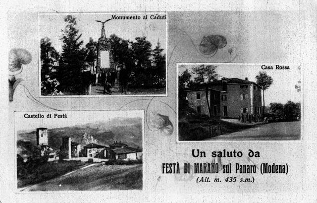 Bombardamento di Festà: Cartoline di Festà, stampate nel secondo dopoguerra