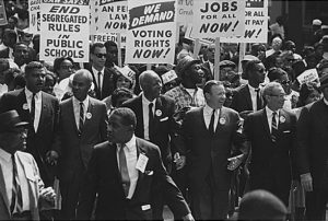Razzismo nello sport. Mercoledì 28 agosto 1963 oltre 200.000 persone parteciparono alla Marcia su Washington per il lavoro e la libertà, chiusa dal discorso di Martin Luther King jr. 