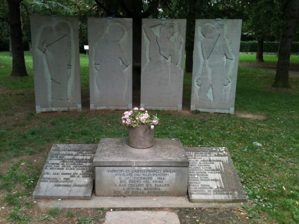 San Cesario monumento stragi fasciste e naziste