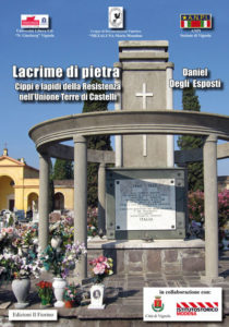 La copertina del saggio storico sui luoghi della memoria Lacrime di pietra.