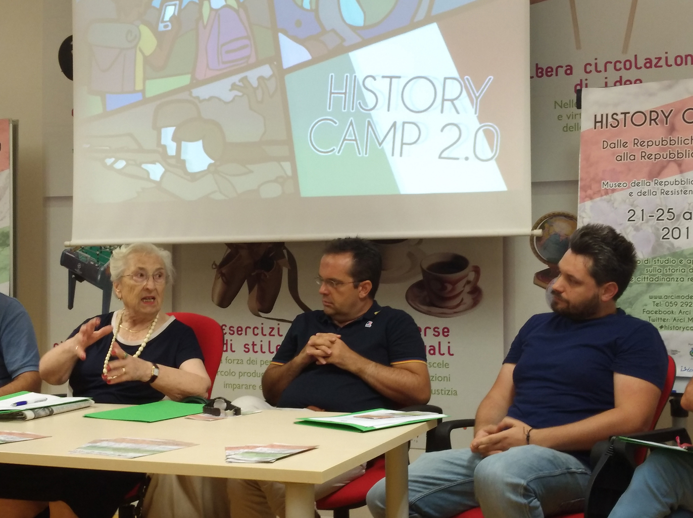 History Camp 2.0 conferenza stampa