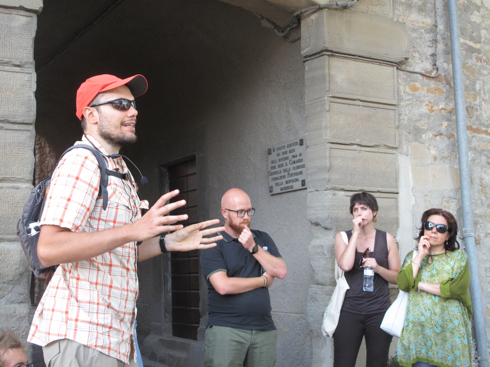 La nostra ultima tappa, al castello di Farneta - centrale di Farneta