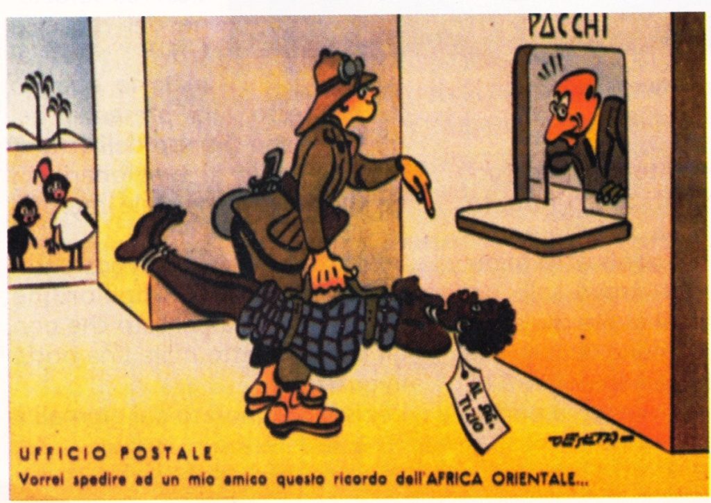 a casa nostra - vignetta sul colonialismo fascista
