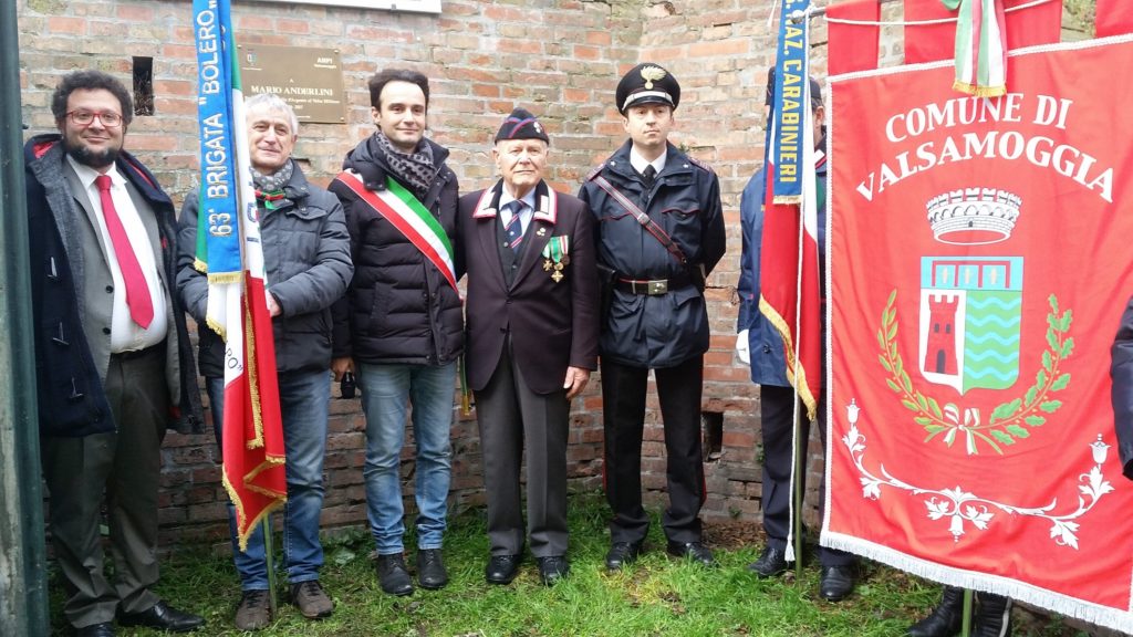 L'intitolazione del rifugio antiaereo di Bazzano a Mario Anderlini