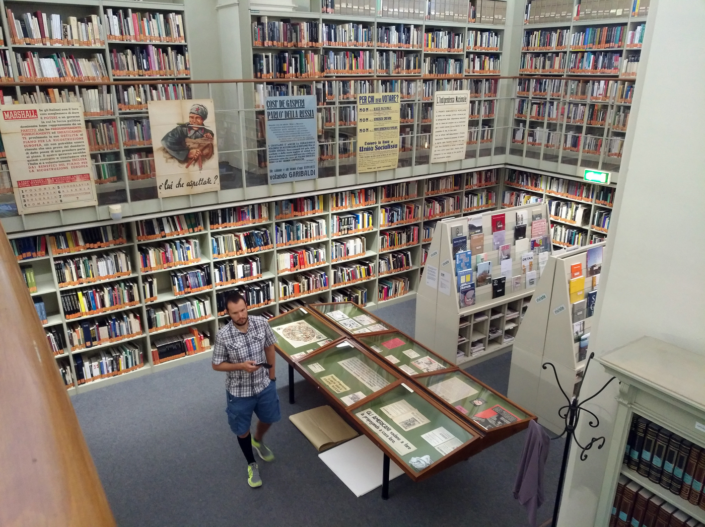 Energie diffuse. La sezione della mostra 1948 Italia al bivio allestita presso la Biblioteca Poletti