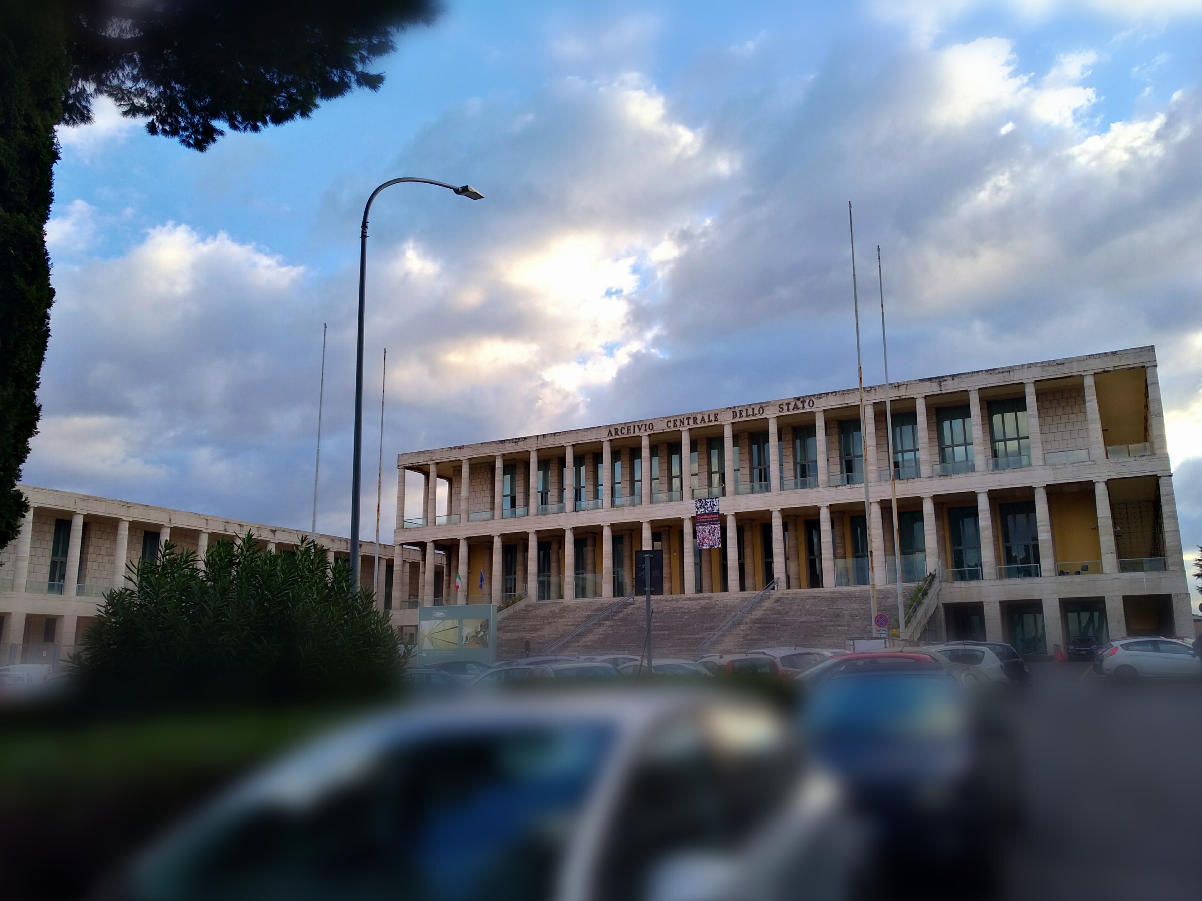 Giorno del ricordo a Sassuolo. L'edificio che ospita l'Archivio centrale dello Stato all'EUR. Foto di Paola Gemelli
