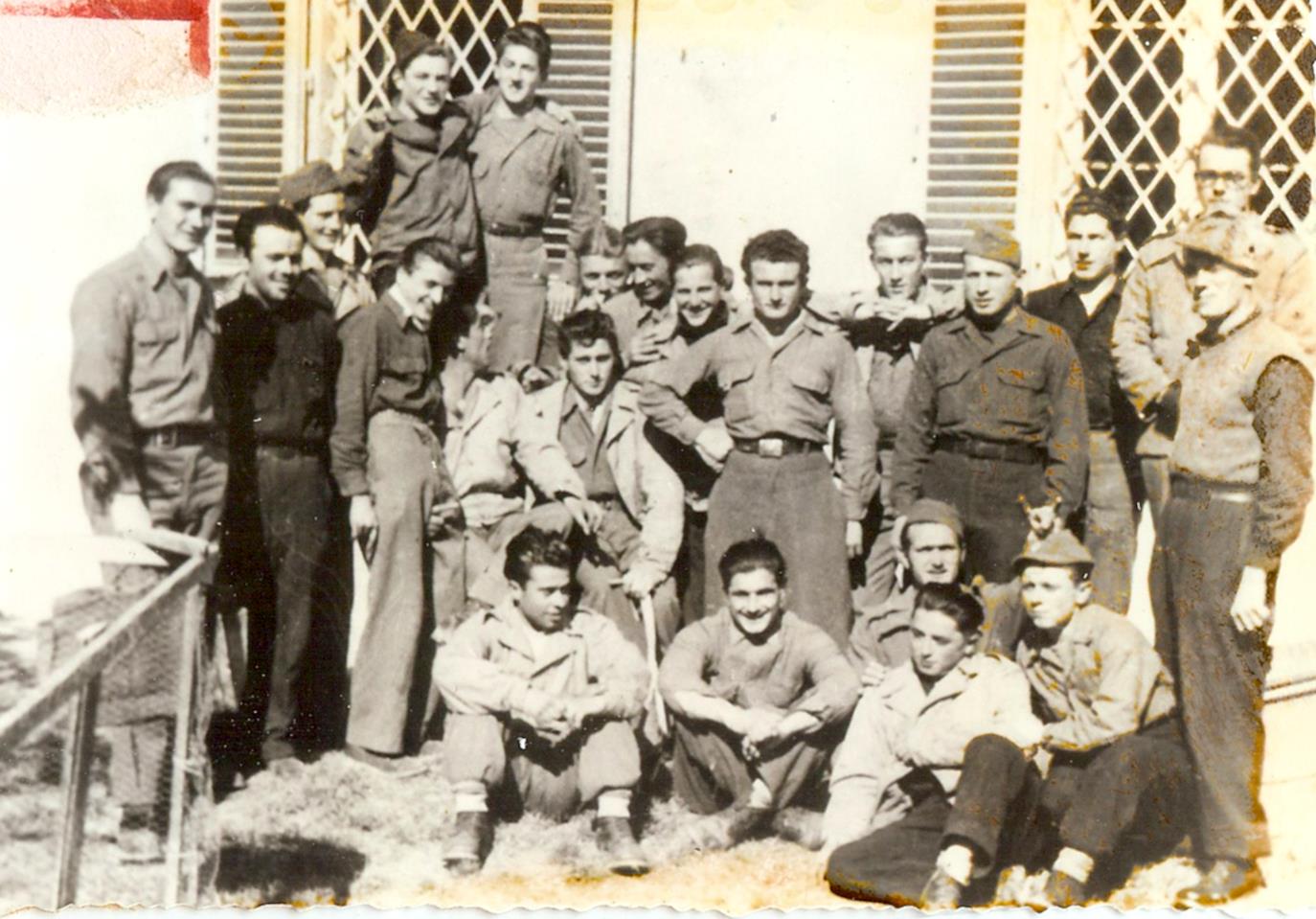 Gruppo di partigiani pavullesi. Foto della sezione ANPI di Pavullo nel Frignano - battaglia di Benedello
