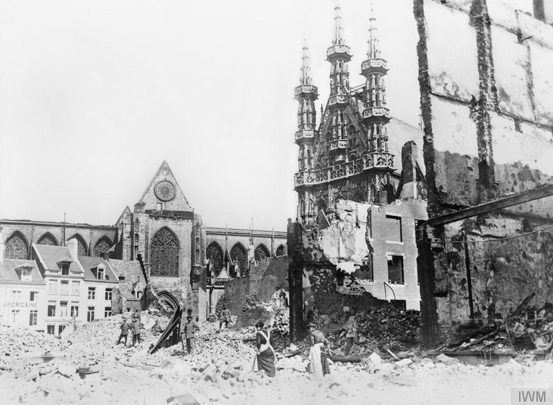 Lovanio nel 1914 - viaggio in Belgio Prima guerra mondiale