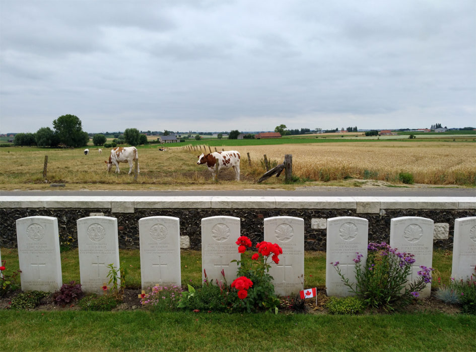 Viaggio in Belgio Prima guerra mondiale: cimitero di Tyne Cot