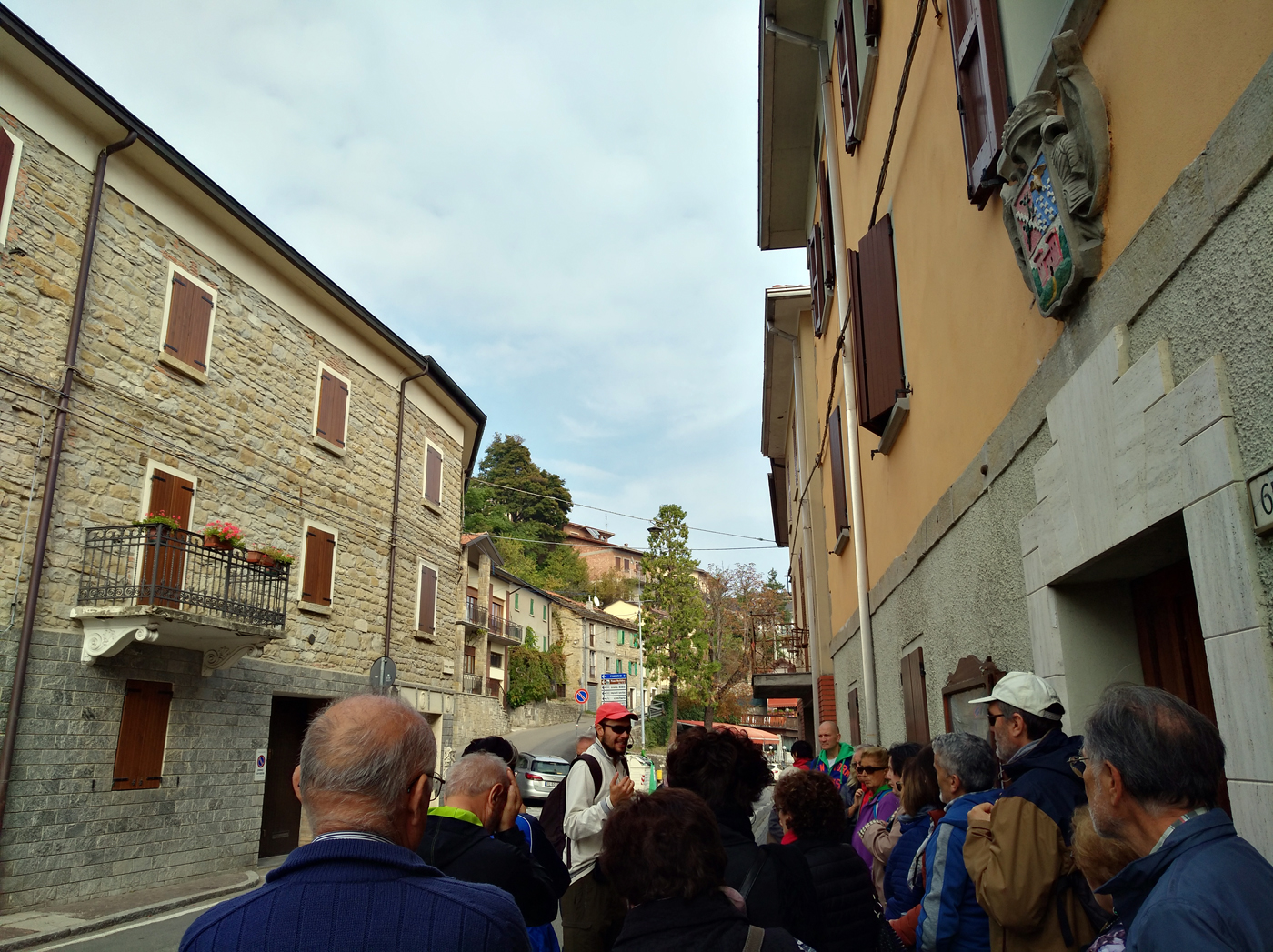 Resistenza Appennino reggiano - La tappa narrativa sulla zona libera di Montefiorino. Foto di Paola Gemelli