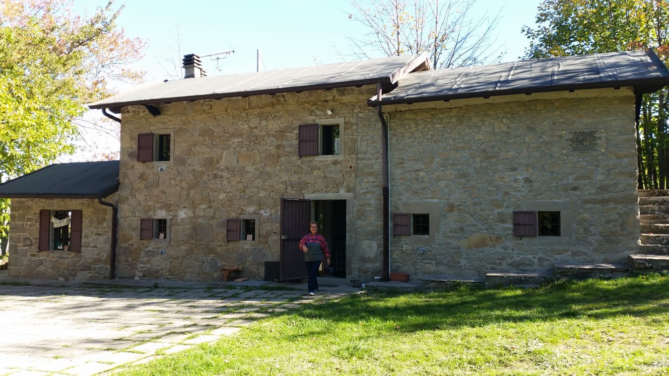 La casa in località Perdelle, nella quale sono stati assistiti i partigiani feriti dopo il rastrellamento della zona libera di Montefiorino. Foto di Giampietro Beltrami - ospedale partigiano di Fontanaluccia