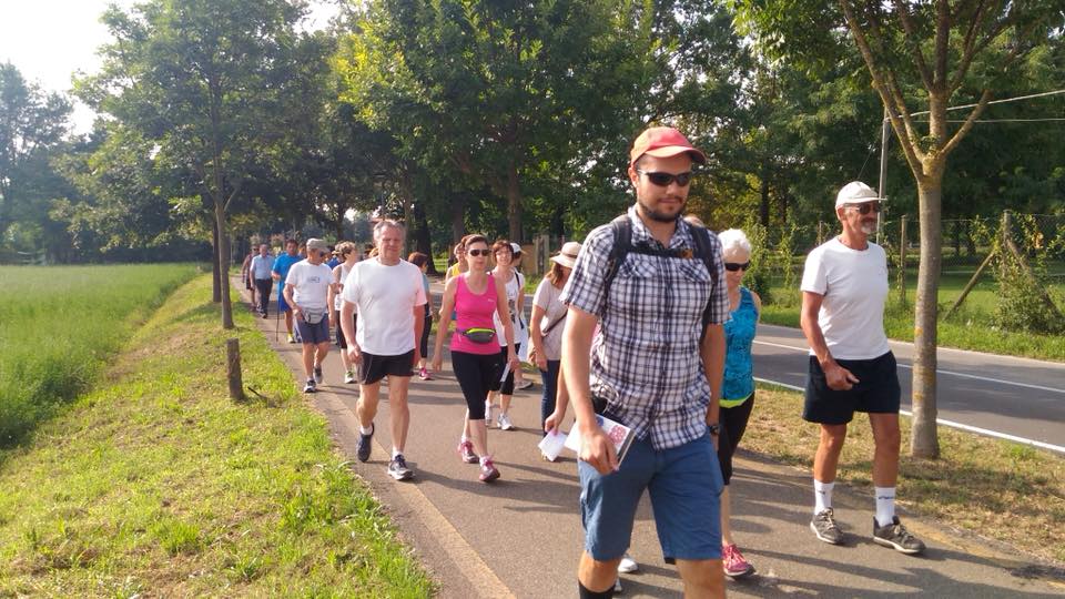 La camminata della Costituzione lungo la pista ciclabile tra Castelnuovo Rangone e Montale