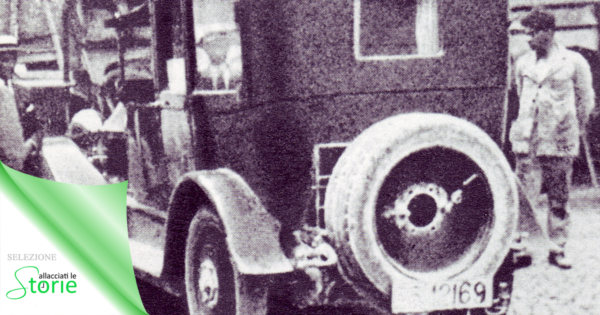 La Lancia Lambda sulla quale i rapitori caricano Giacomo Matteotti il 10 giugno 1924 - Delitto Matteotti