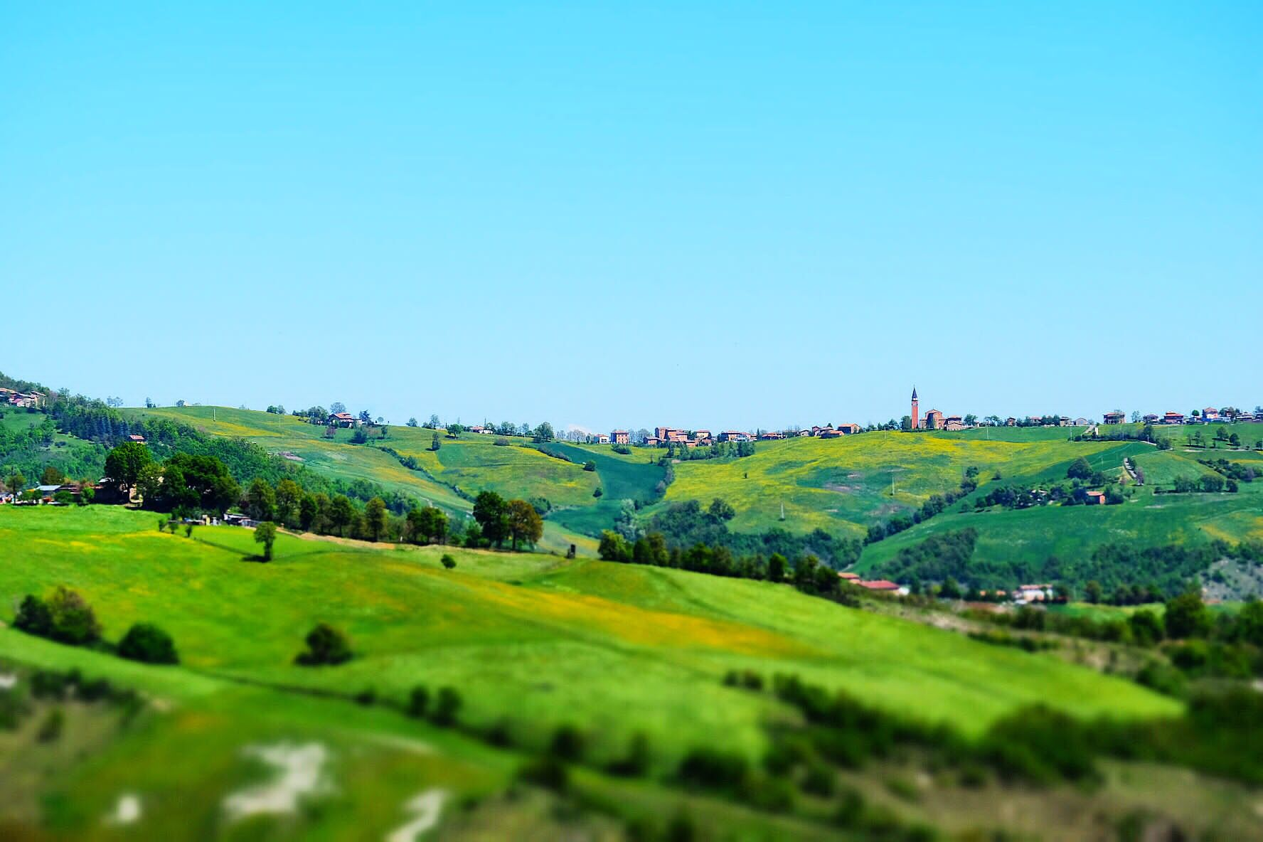 Panorama di Ospitaletto. Foto di Fausto Corsini