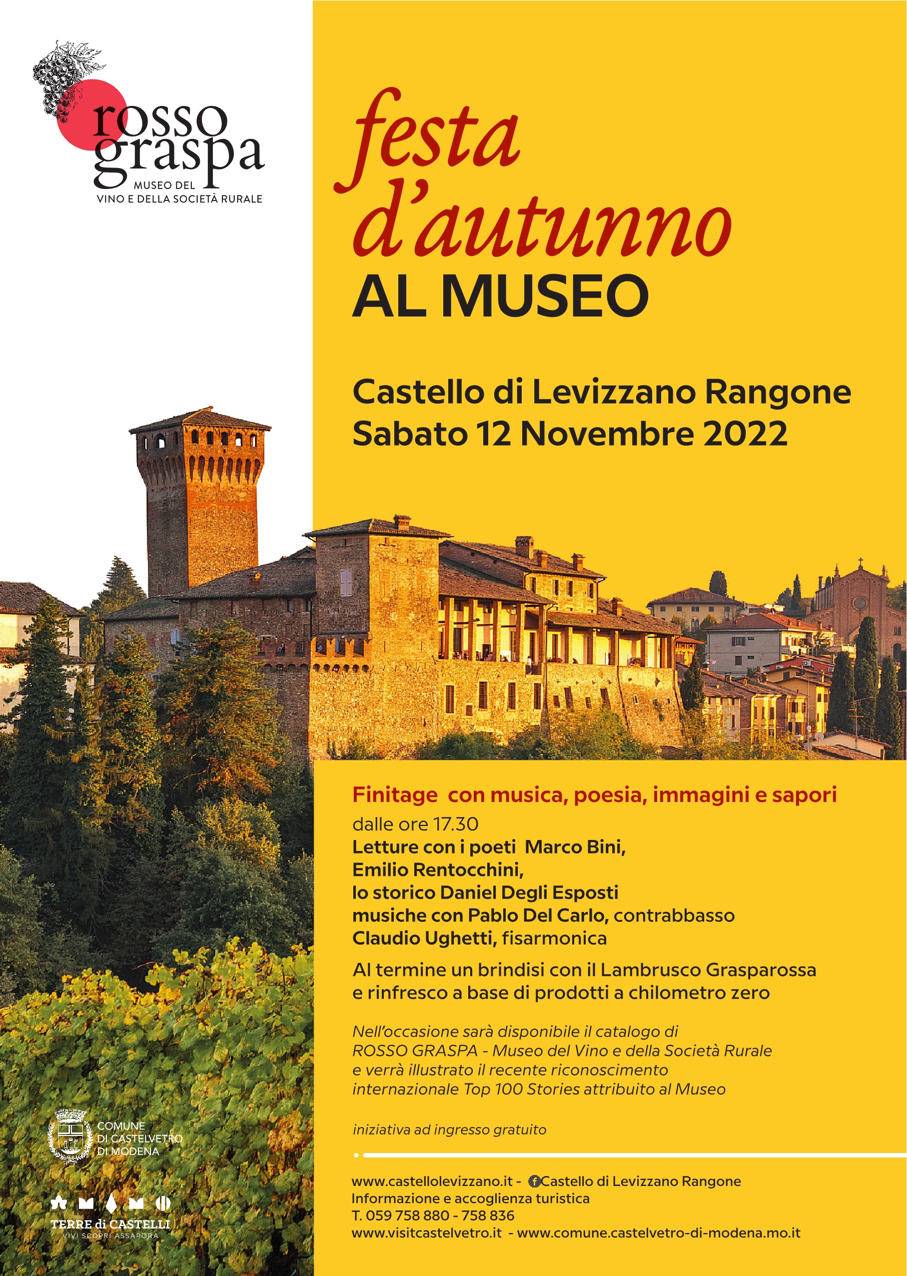 Festa d'autunno al Museo Rosso Graspa