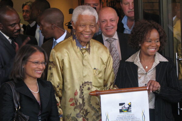 Nelson Mandela a Johannesburg il 13 maggio 2008. Foto da South Africa The Good News / www.sagoodnews.co.za (CC-BY-SA 2.0) - Mandela Day a Modena