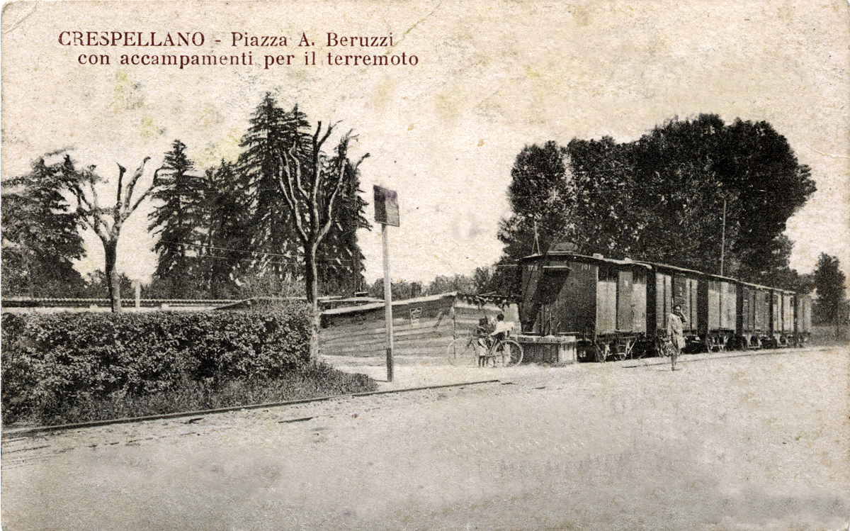 Cartolina tratta dall'archivio del Gruppo di documentazione vignolese Mezaluna-Mario Menabue