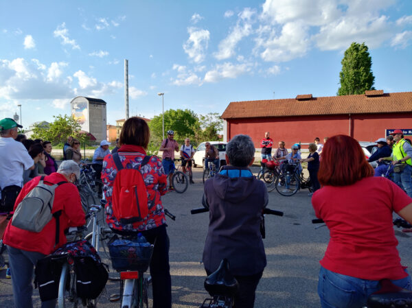 Foto di repertorio: la pedalata storica a Sassuolo il 1° maggio 2019.