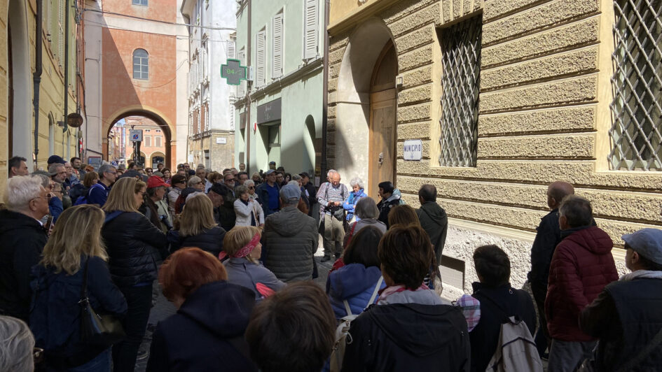 Il trekking storico a Sassuolo realizzato il 25 aprile 2023